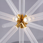 Solara Lampe à suspension en cristal cylindrique Cipher contemporaine - Neutralighting