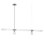 Solara Lampe à suspension en cristal cylindrique Cipher contemporaine - Neutralighting