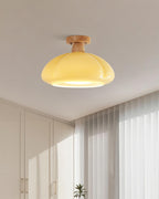 Ambrina Plafonnier Semi-Encastré Verre Ambre - Neutralighting
