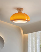 Ambrina Plafonnier Semi-Encastré Verre Ambre - Neutralighting