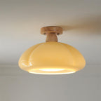 Ambrina Plafonnier Semi-Encastré Verre Ambre - Neutralighting