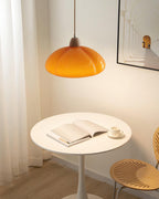Suspension Arrondi Verre Ombre Bois Espiègle Moderne - Neutralighting
