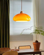 Suspension Arrondi Verre Ombre Bois Espiègle Moderne - Neutralighting