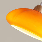 Suspension Arrondi Verre Ombre Bois Espiègle Moderne - Neutralighting