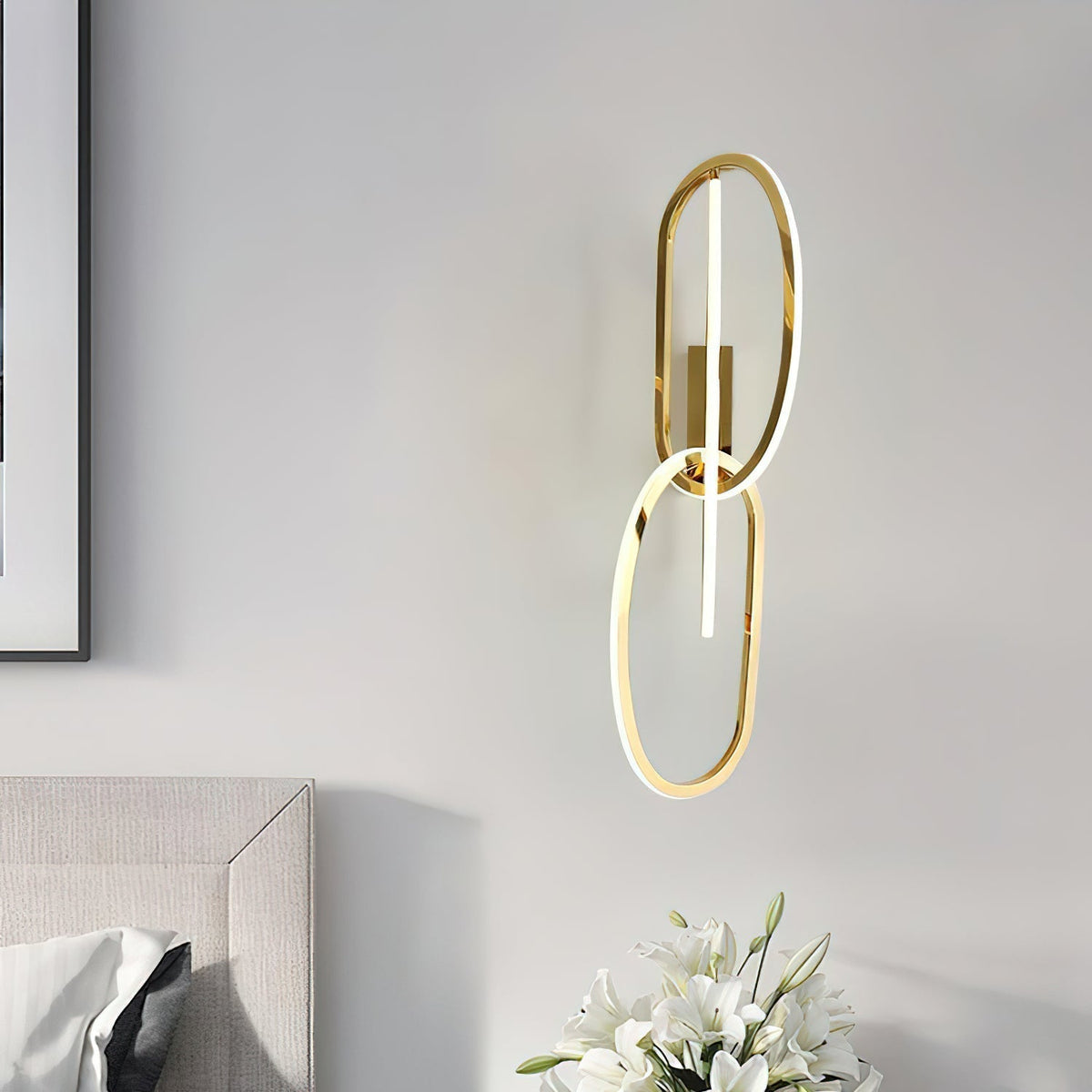 Urge Lampe Murale LED Moderne Minimaliste en Acrylique et Métal - Neutralighting