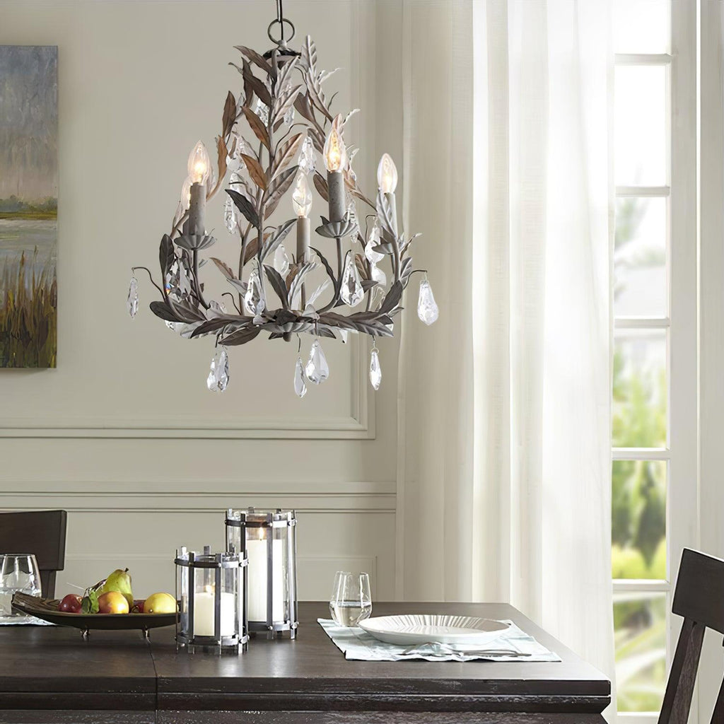 Sylvia Lustre en Verre Vintage - Neutralighting