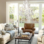 Sylvia Lustre en Verre Vintage - Neutralighting