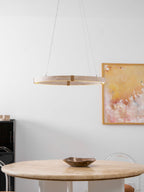 Alsilis Chandelier Minimaliste en Travertin - Neutralighting