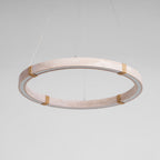 Alsilis Chandelier Minimaliste en Travertin - Neutralighting