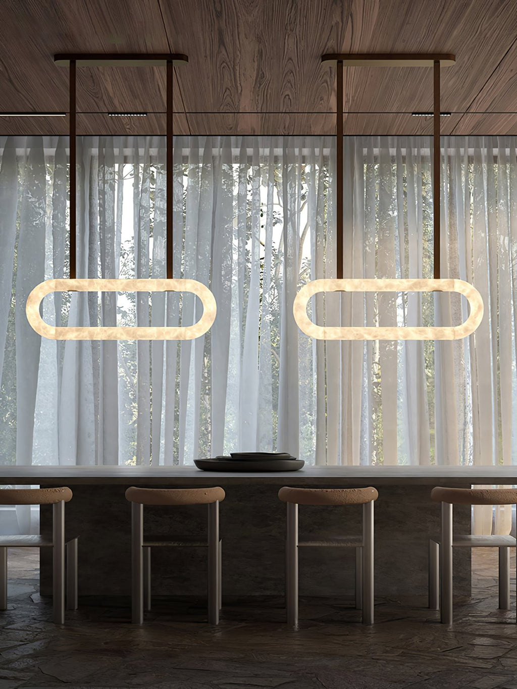 Nerina Albâtre Pendentif Lumière - Neutralighting