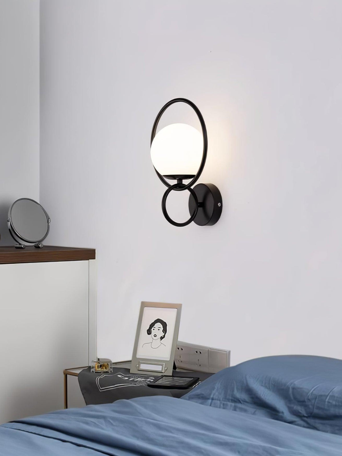 Jaxon Applique Murale Minimaliste en Verre - Neutralighting