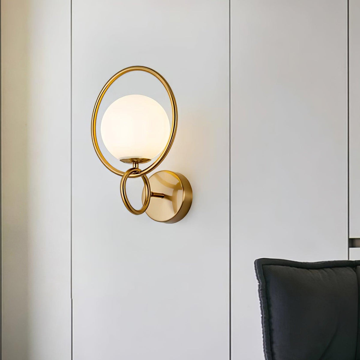 Jaxon Applique Murale Minimaliste en Verre - Neutralighting