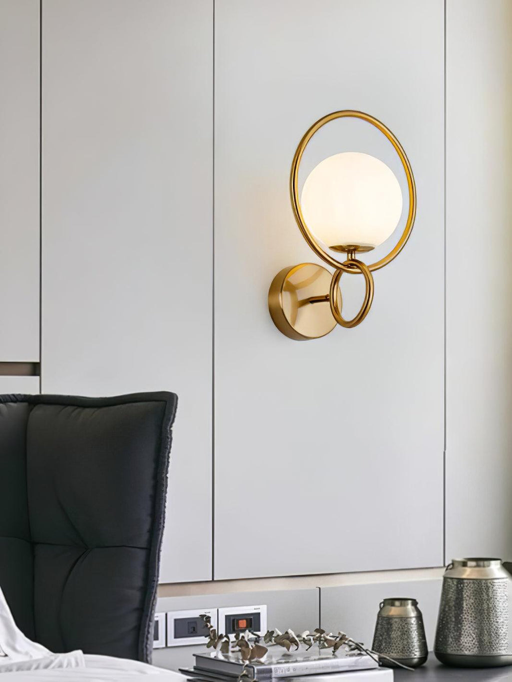 Jaxon Applique Murale Minimaliste en Verre - Neutralighting
