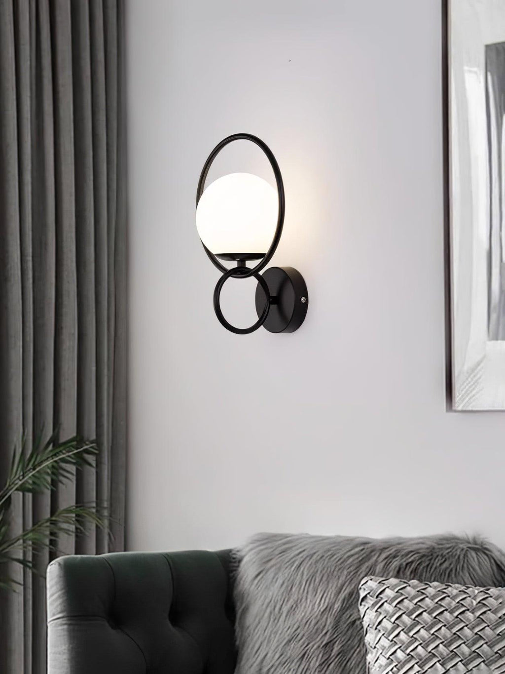 Jaxon Applique Murale Minimaliste en Verre - Neutralighting