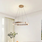 Lumae Suspension en Forme d’anneau en Pierre Travertin - Neutralighting