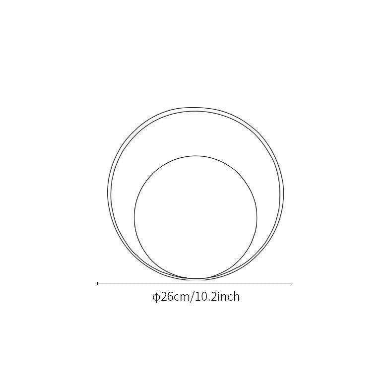 Erliren Cercle Minimaliste Moderne Applique Murale - Neutralighting