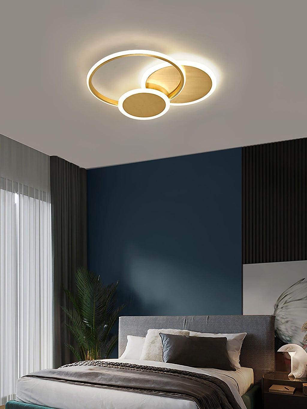 Veraee Lampe de Plafond LED Art Cercles - Neutralighting