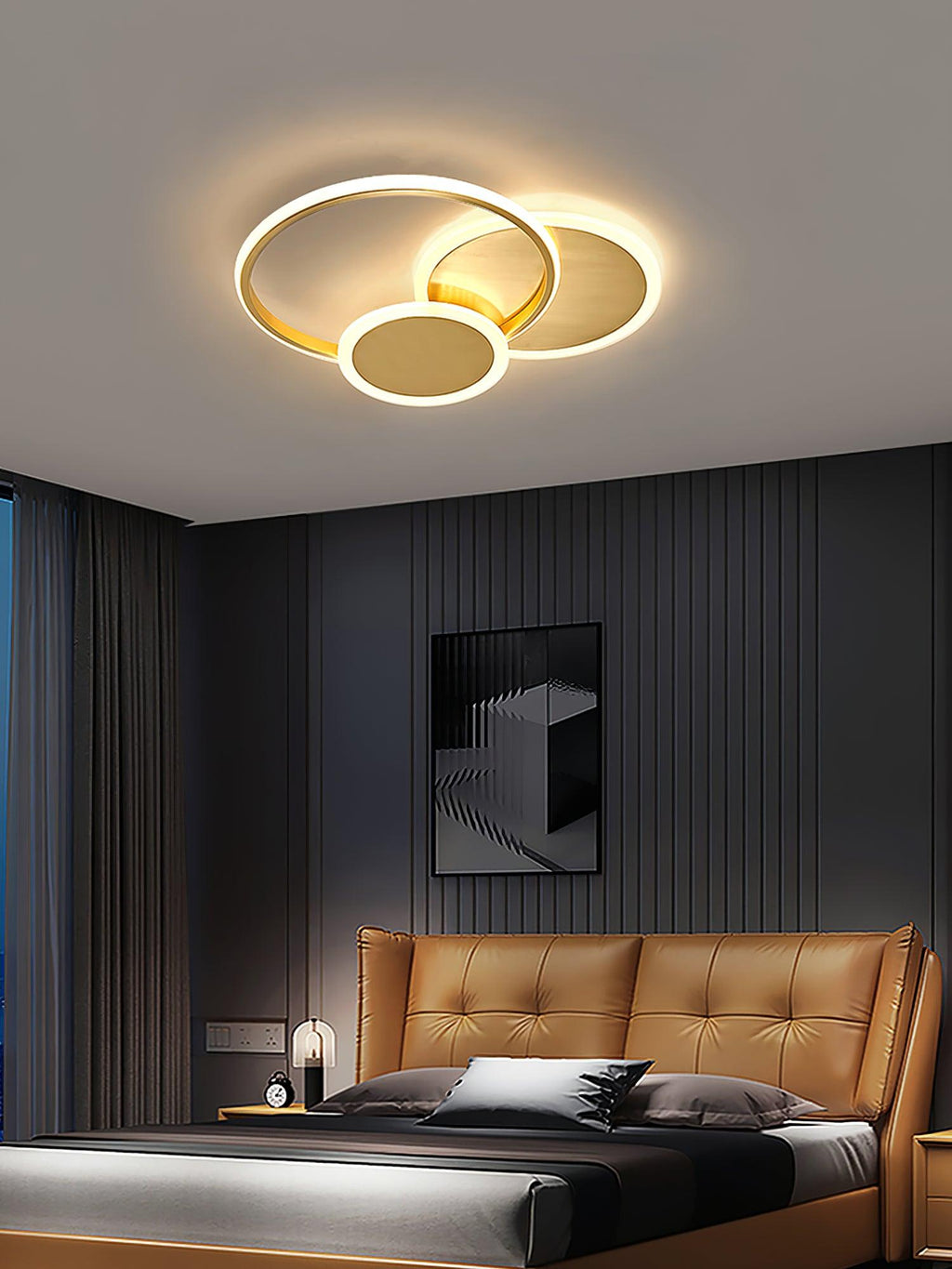 Veraee Lampe de Plafond LED Art Cercles - Neutralighting