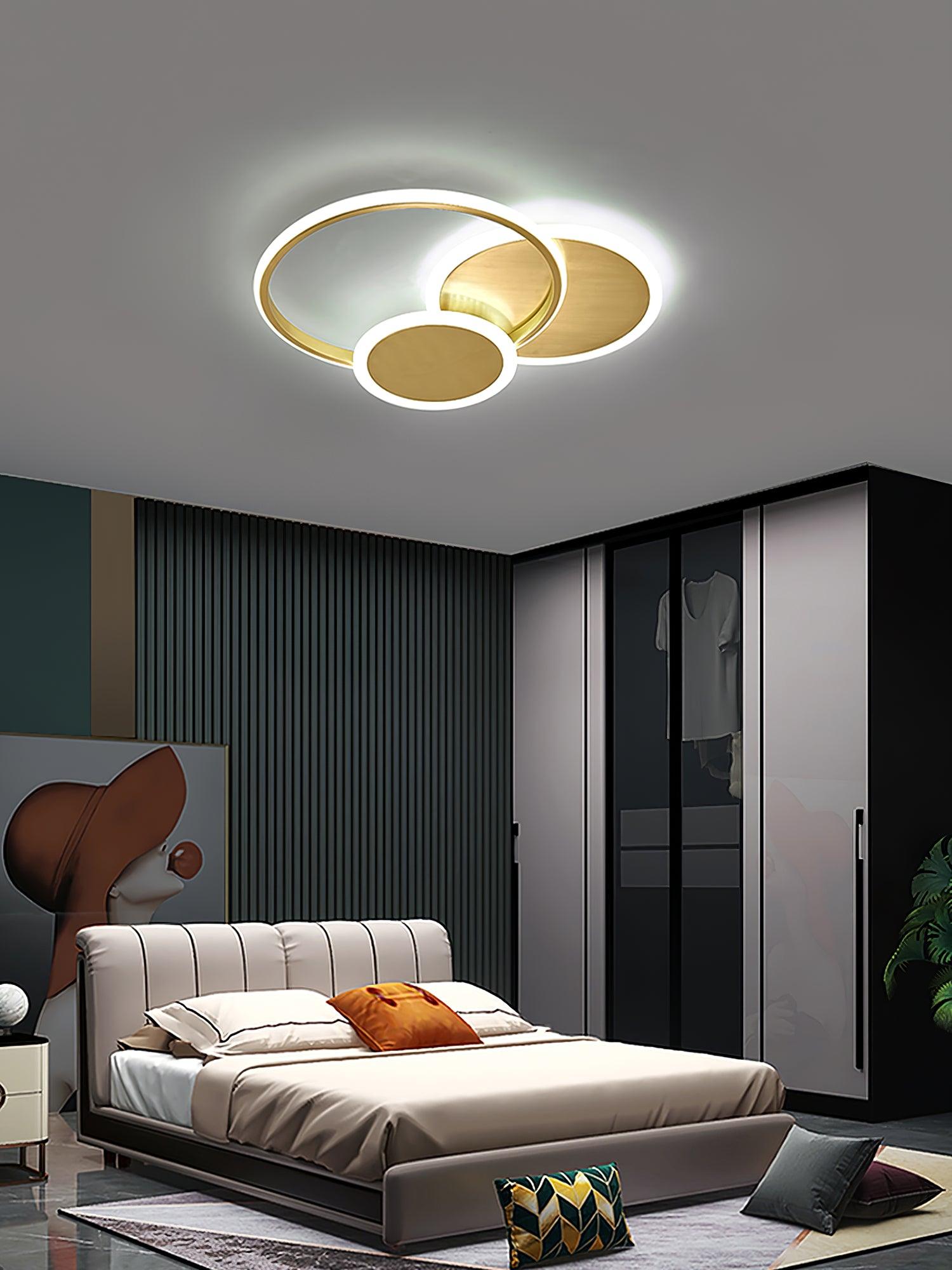 Veraee Lampe de Plafond LED Art Cercles - Neutralighting