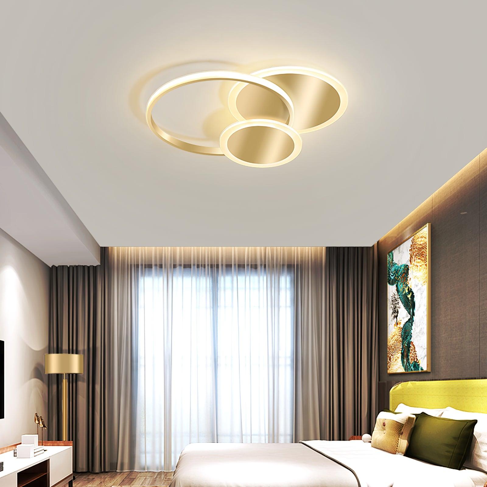 Veraee Lampe de Plafond LED Art Cercles - Neutralighting