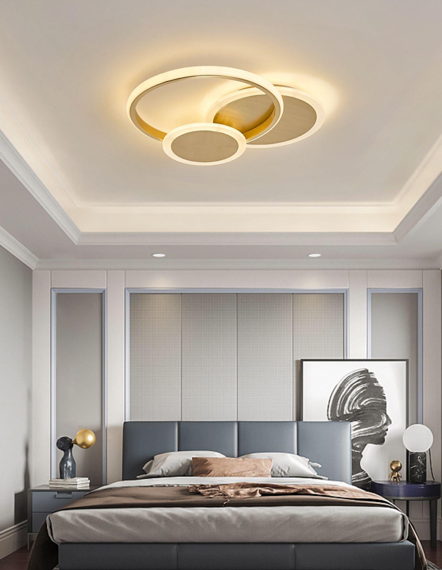 Veraee Lampe de Plafond LED Art Cercles - Neutralighting