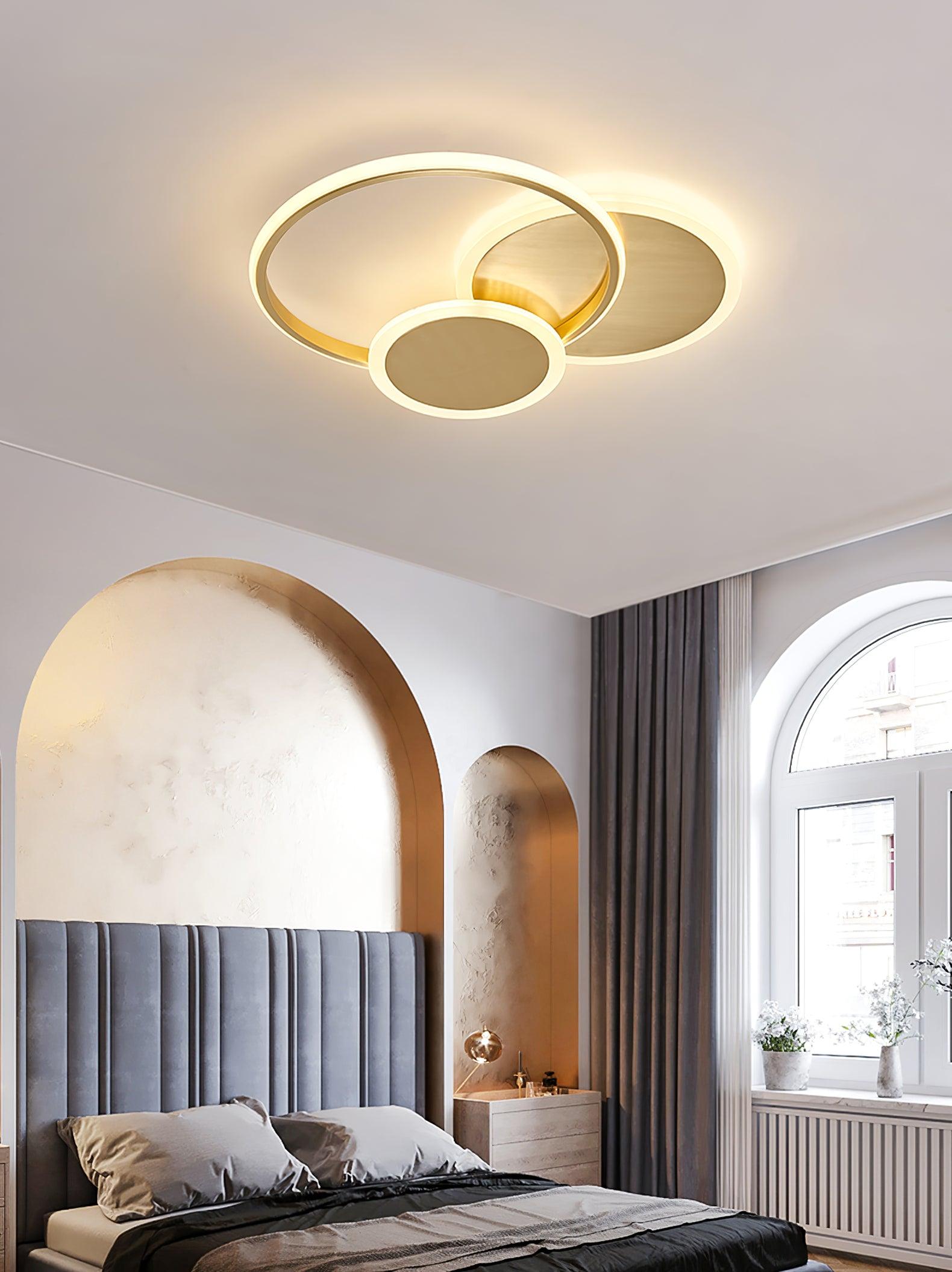 Veraee Lampe de Plafond LED Art Cercles - Neutralighting