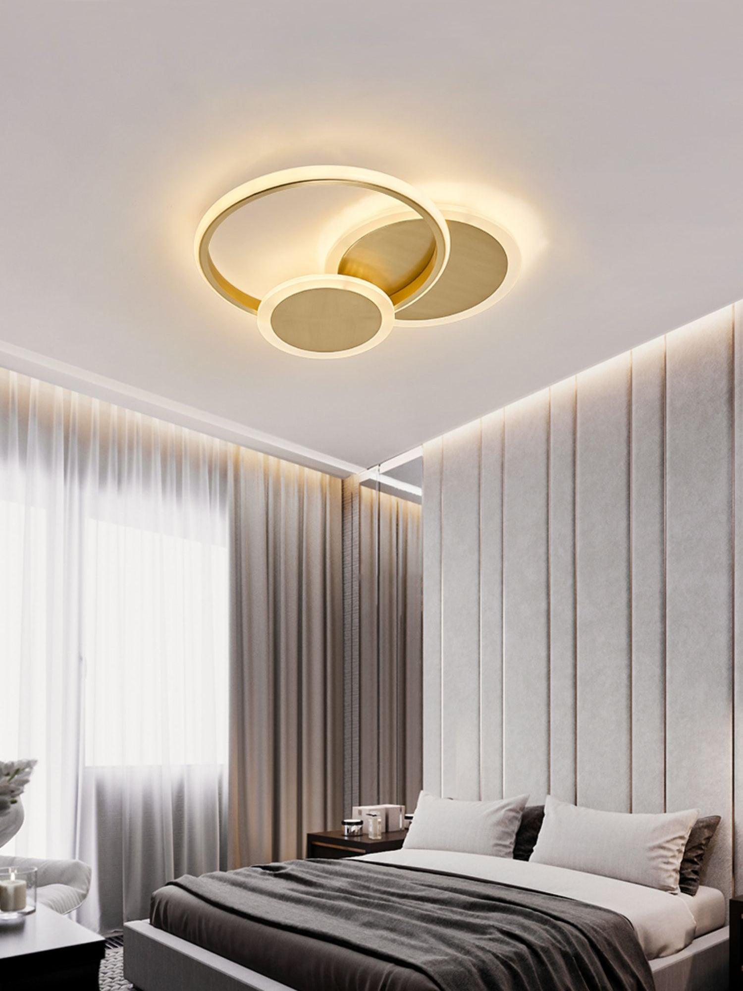 Veraee Lampe de Plafond LED Art Cercles - Neutralighting