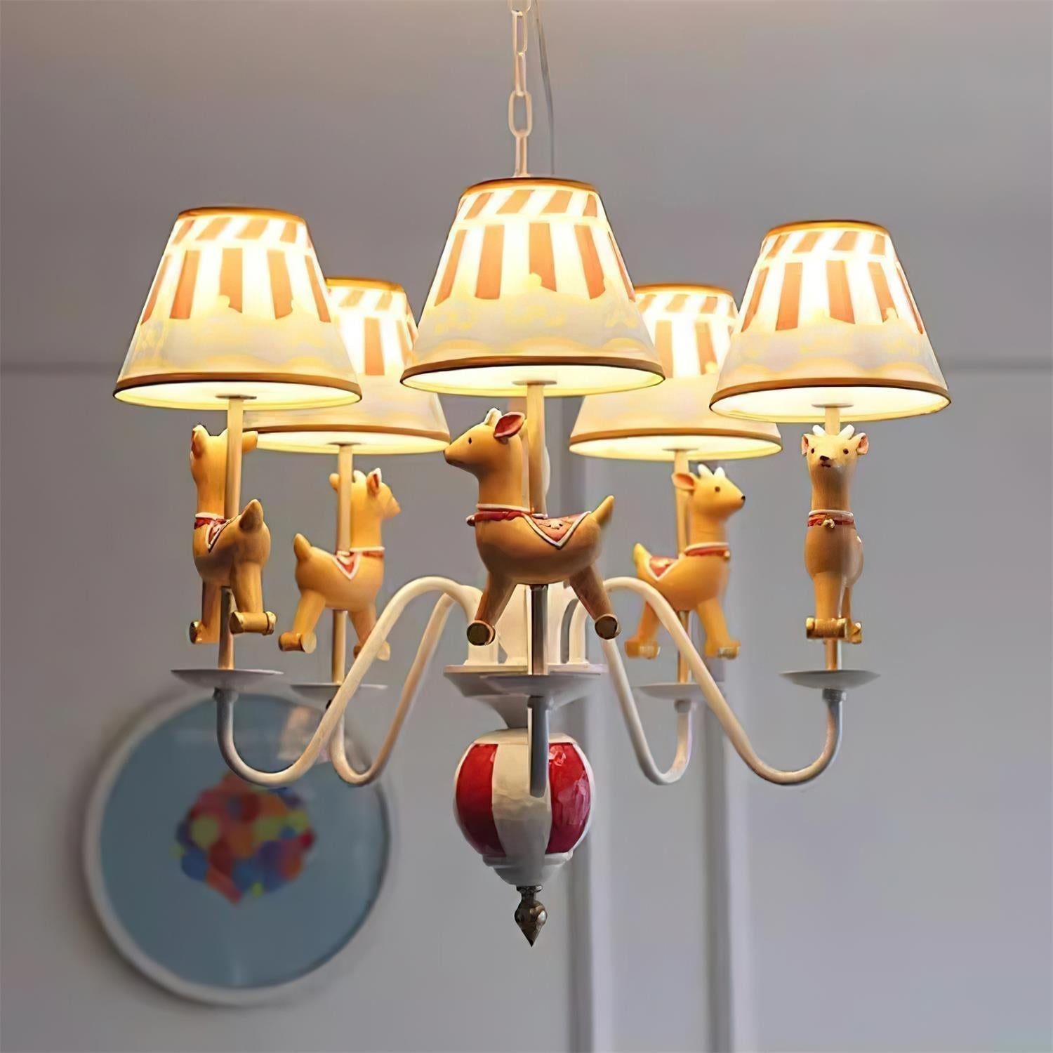 Delfio Lustre Carrousel - Neutralighting