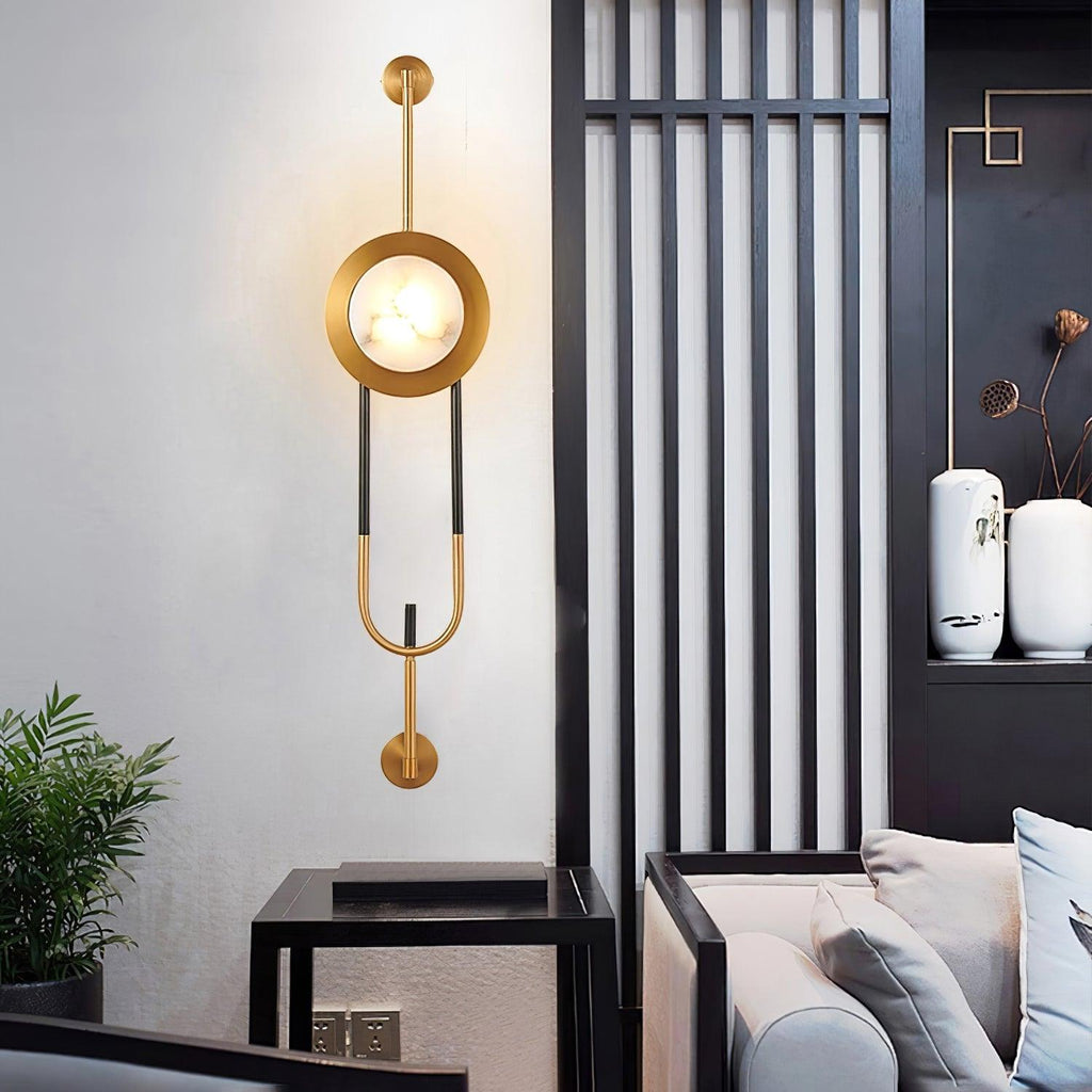 Miles Applique Murale Moderne en Marbre - Neutralighting