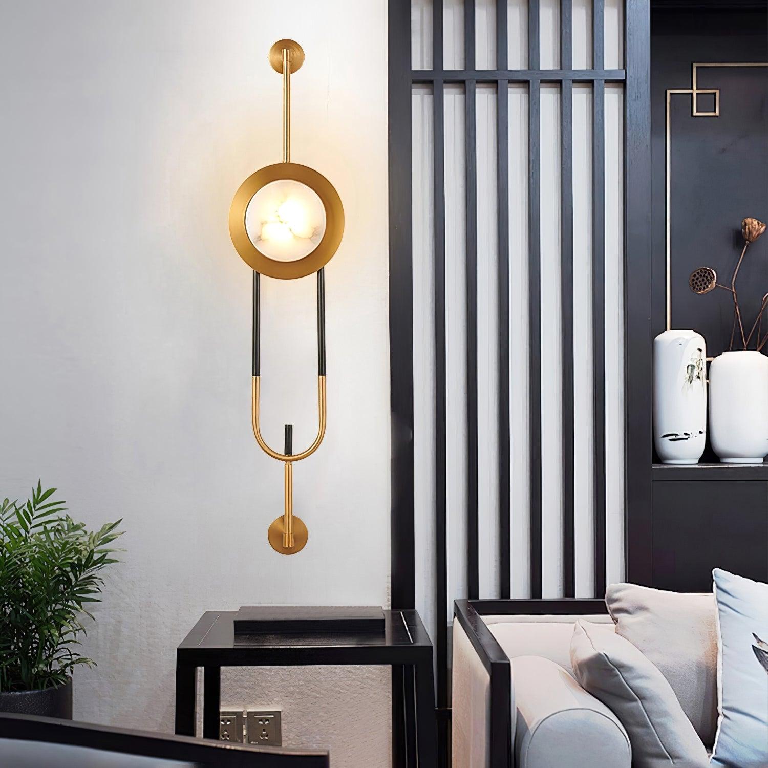 Miles Applique Murale Moderne en Marbre - Neutralighting