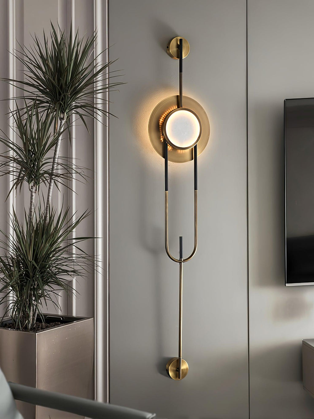 Miles Applique Murale Moderne en Marbre - Neutralighting