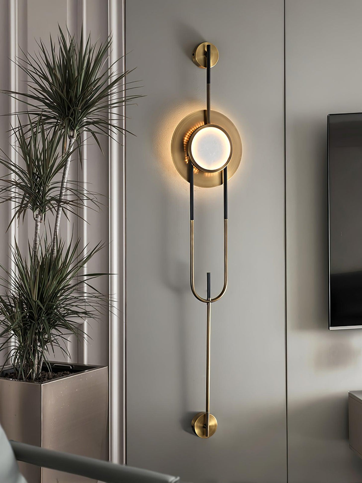 Miles Applique Murale Moderne en Marbre - Neutralighting