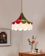 Circus Tissu Suspension Coquillage Nostalgique Ludique - Neutralighting