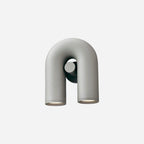Vayla Arc Minimaliste LED Applique Murale Noir Rouge Bleu - Neutralighting