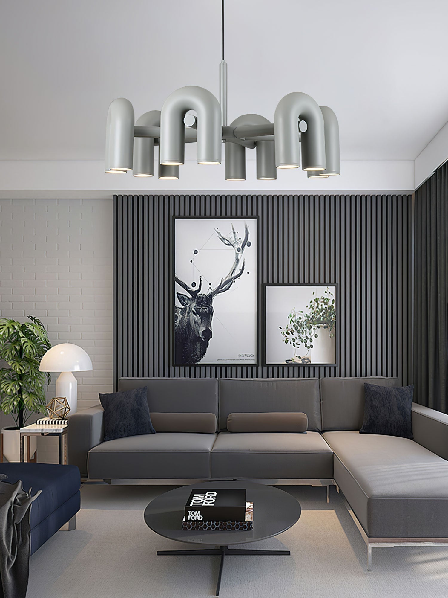 Lustra Chandelier Cirkus en Forme de U - Neutralighting