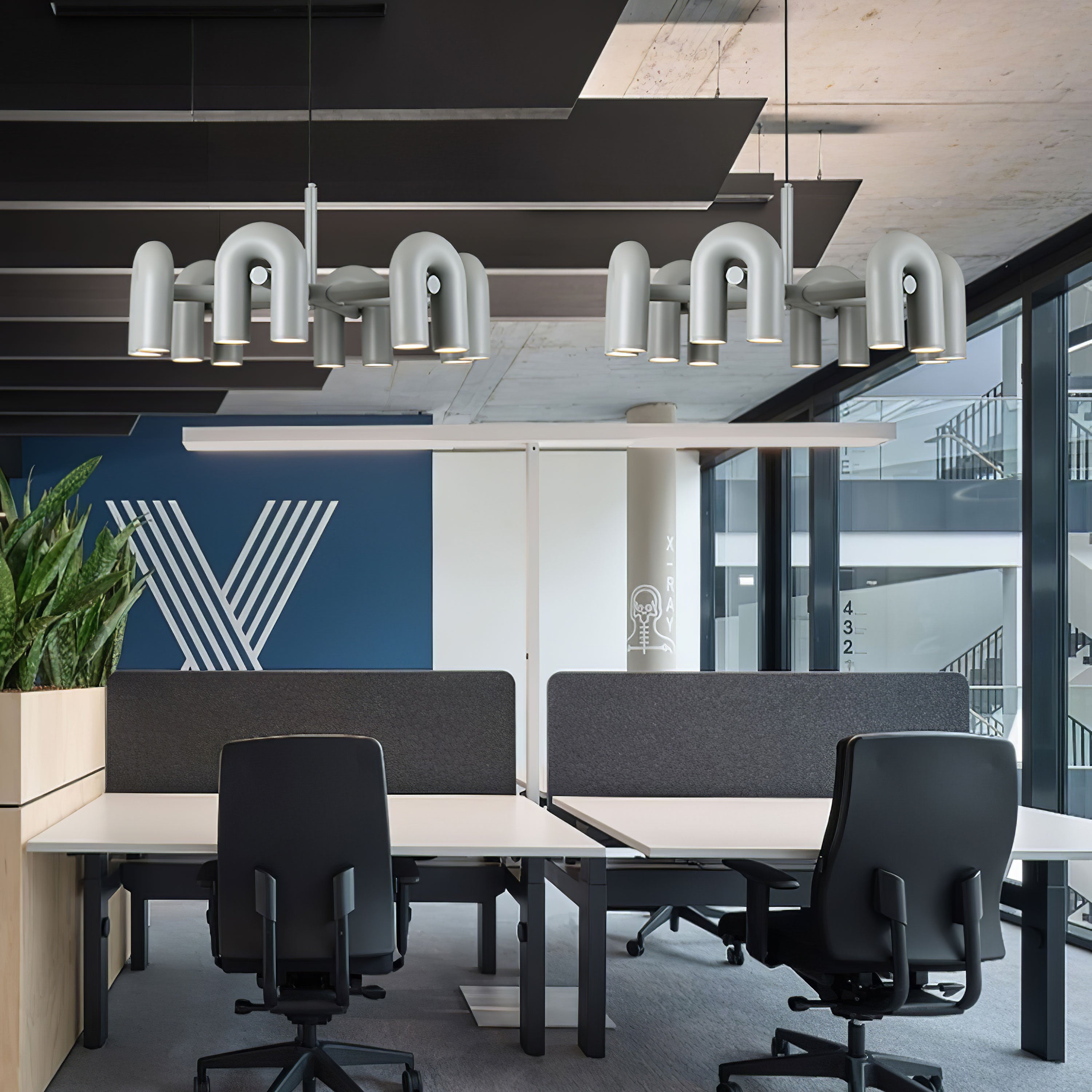 Lustra Chandelier Cirkus en Forme de U - Neutralighting