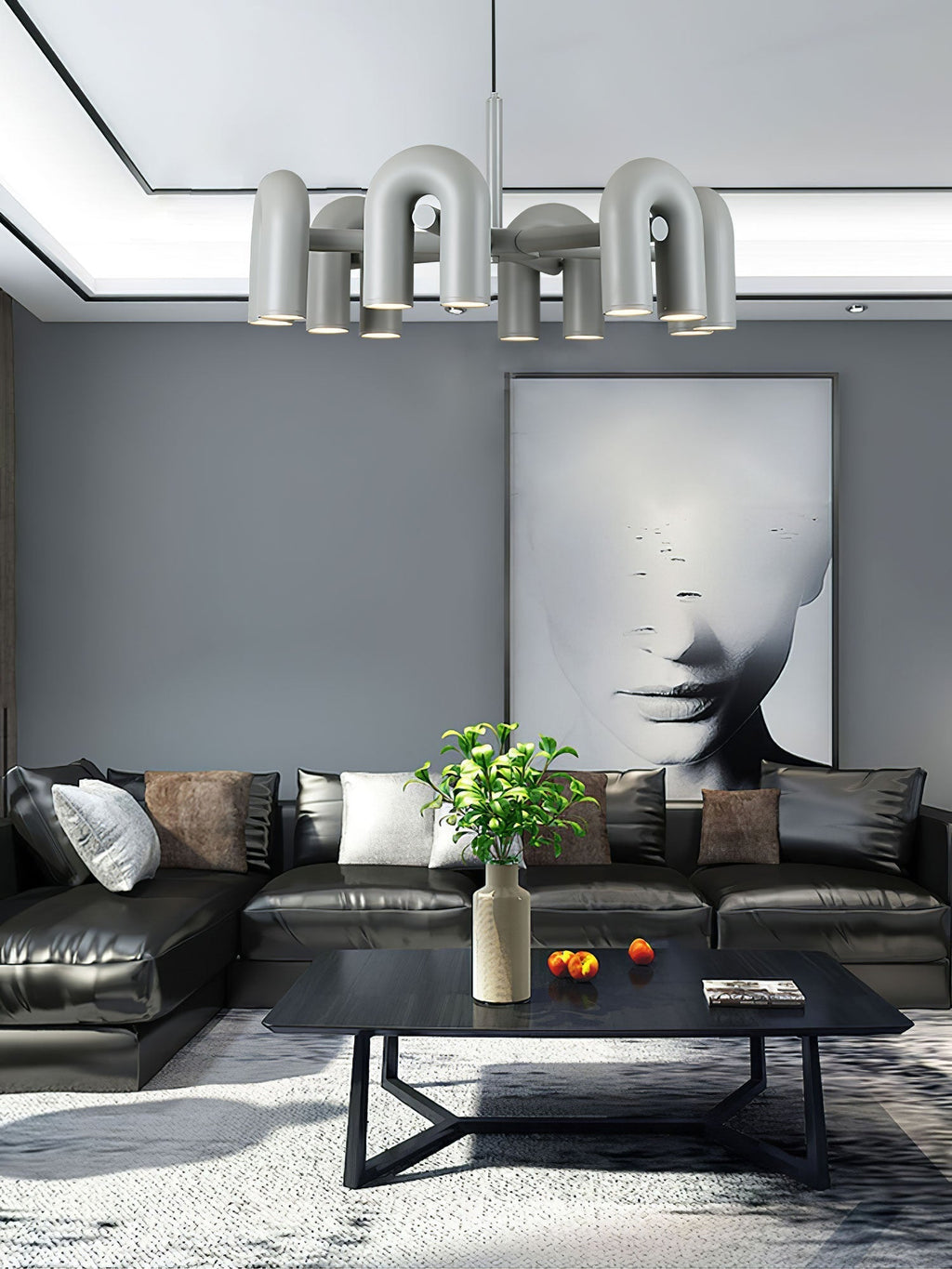Lustra Chandelier Cirkus en Forme de U - Neutralighting