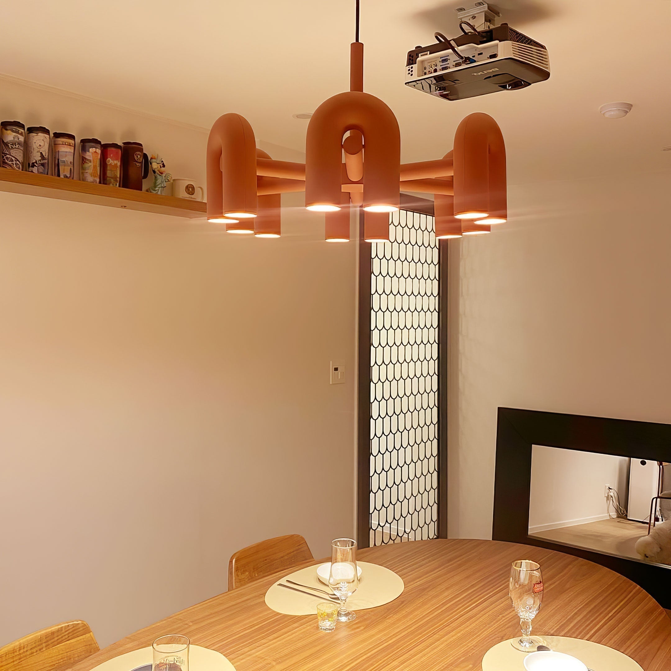 Lustra Chandelier Cirkus en Forme de U - Neutralighting