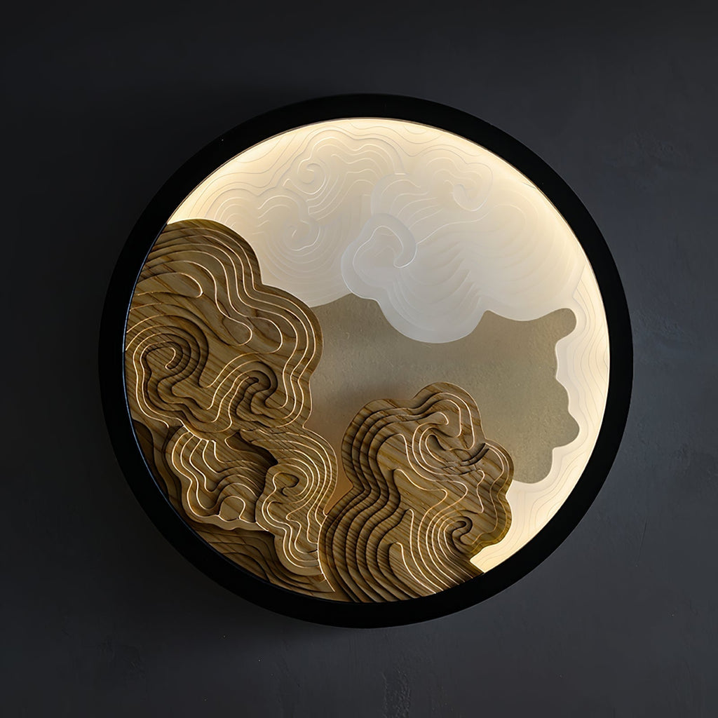 Grayson Applique Murale en Bois Moderne - Neutralighting