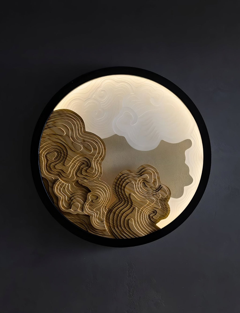Grayson Applique Murale en Bois Moderne - Neutralighting