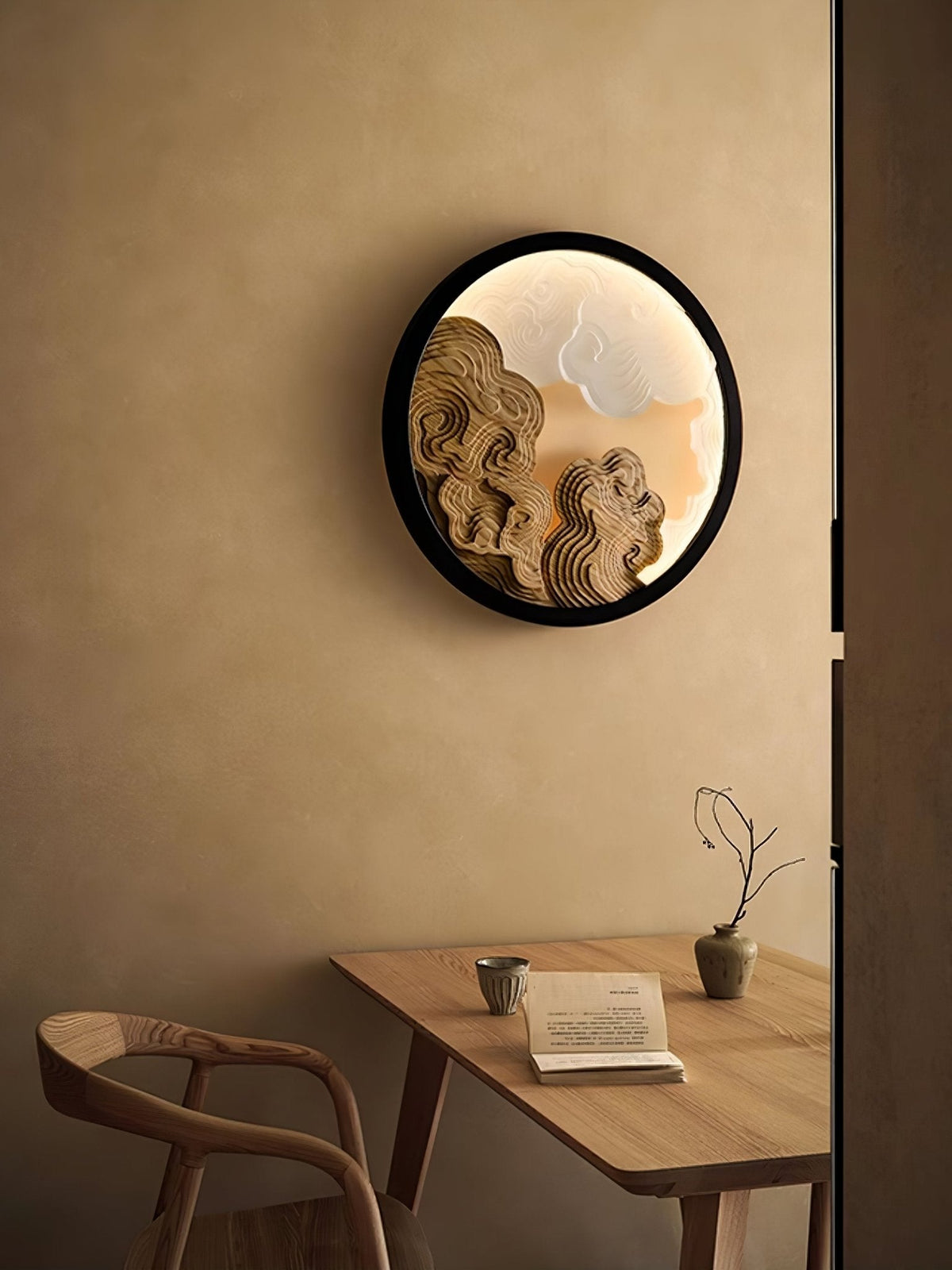 Grayson Applique Murale en Bois Moderne - Neutralighting