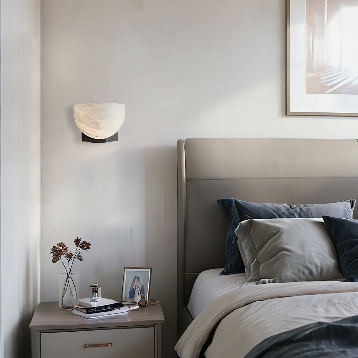 Corvina Bol Albâtre Luminaire Mural - Neutralighting