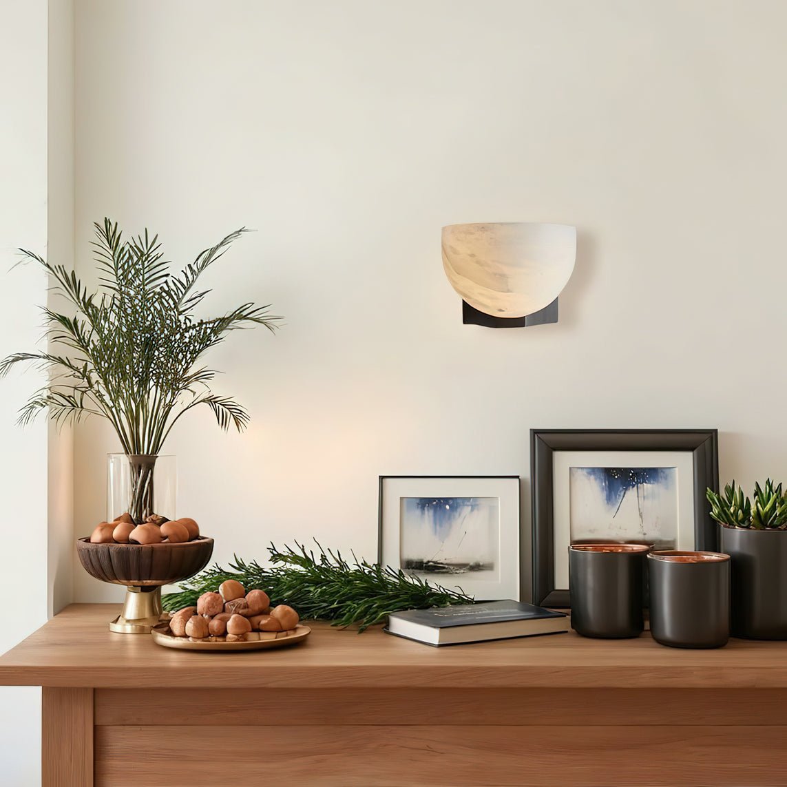 Corvina Bol Albâtre Luminaire Mural - Neutralighting