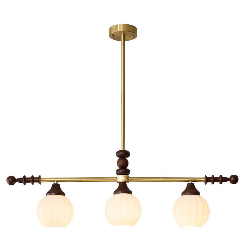 Vosole Lustre Vintage Traditionnel Élégant en Bois - Neutralighting