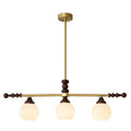 Vosole Lustre Vintage Traditionnel Élégant en Bois - Neutralighting