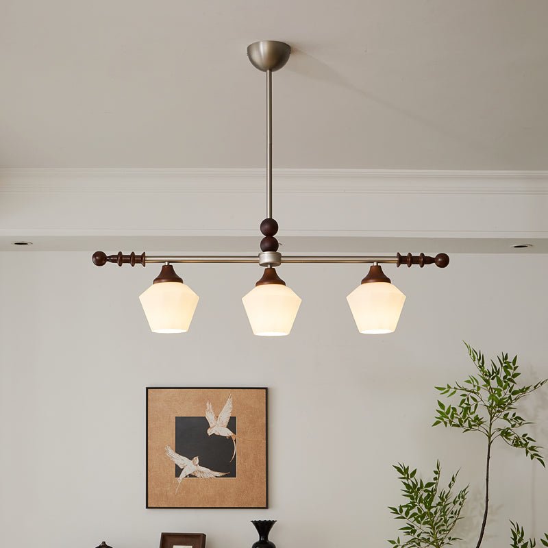 Vosole Lustre Vintage Traditionnel Élégant en Bois - Neutralighting