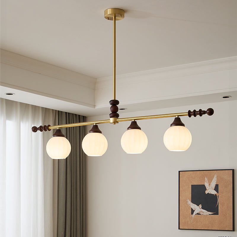 Vosole Lustre Vintage Traditionnel Élégant en Bois - Neutralighting