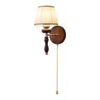 Eshae Applique Murale en Tissu et Bois Premium - Neutralighting