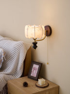 Eshae Applique Murale en Tissu et Bois Premium - Neutralighting