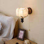 Eshae Applique Murale en Tissu et Bois Premium - Neutralighting
